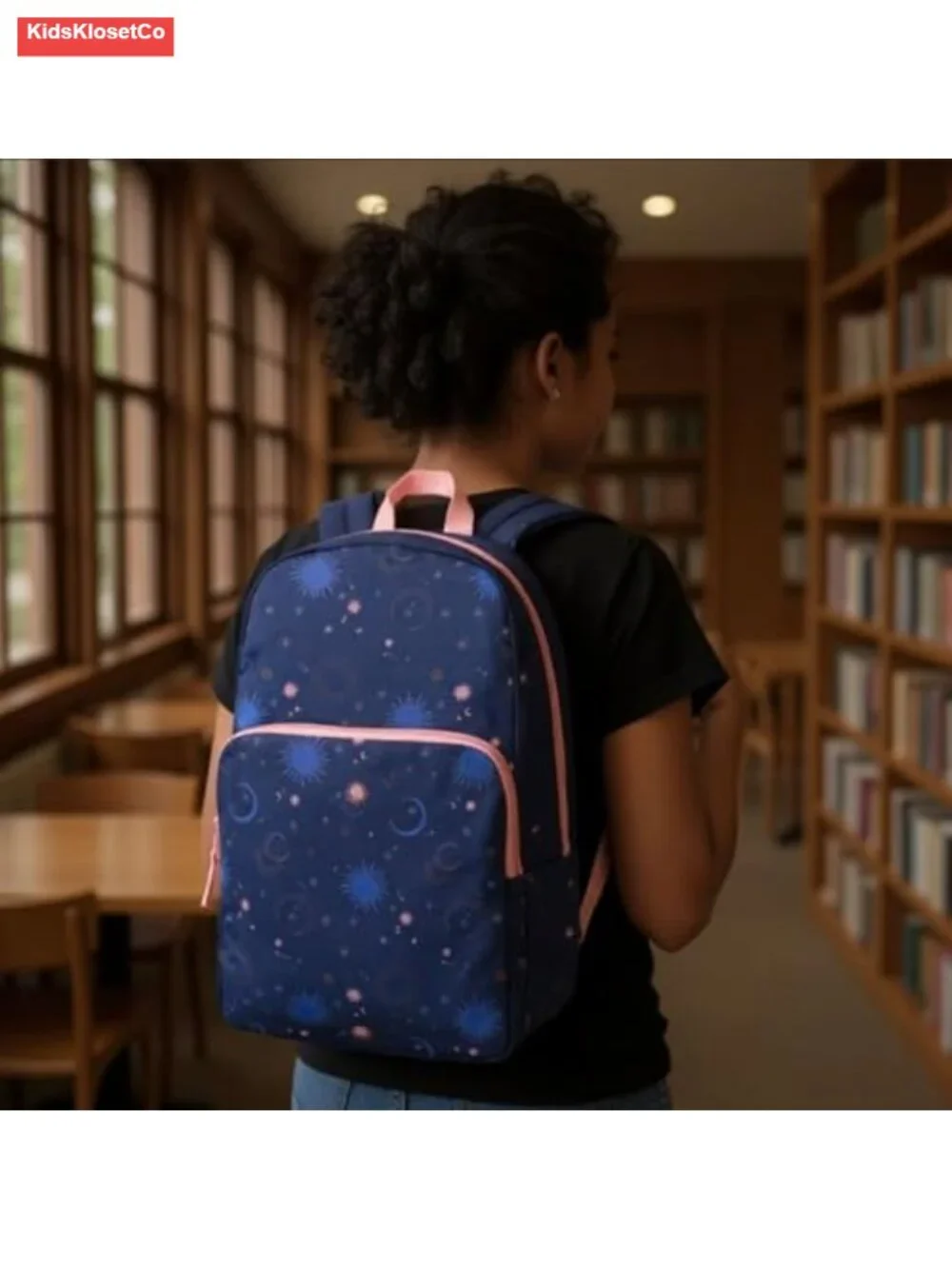 Kids Backpack 17 Inch Printed School Bag Travel Elementary Middle